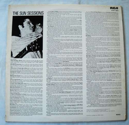 ELVIS PRESLEY - THE SUN COLLECTION - LP - CANADA - EXC / EXC