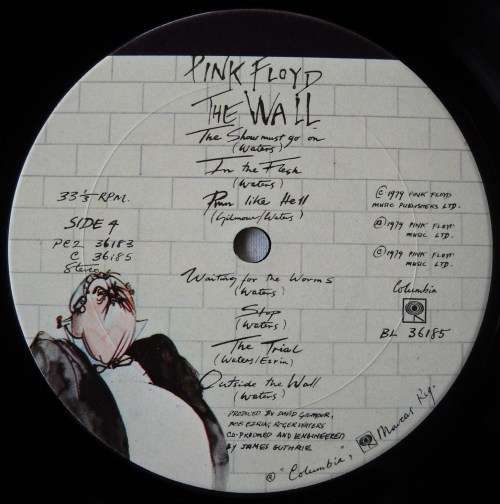 PINK FLOYD - THE WALL - DBL LP - GATEFOLD - USA - EXC / EXC