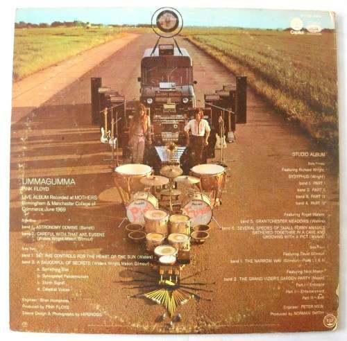 PINK FLOYD - UMMAGUMMA - DBL LP - GATEFOLD - USA - EXC / EXC / VG+