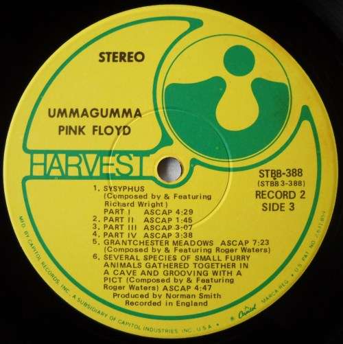 PINK FLOYD - UMMAGUMMA - DBL LP - GATEFOLD - USA - EXC / EXC / VG+
