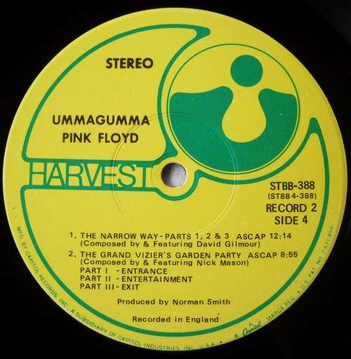 PINK FLOYD - UMMAGUMMA - DBL LP - GATEFOLD - USA - EXC / EXC / VG+