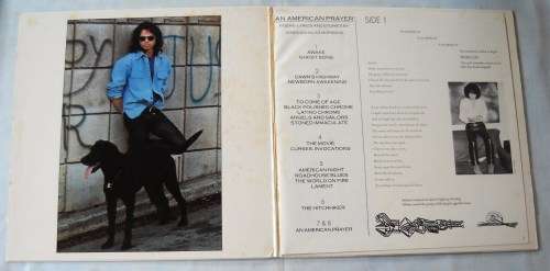 JIM MORRISON - AN AMERICAN PRAYER - LP - GATEFOLD - USA - EXC / EXC