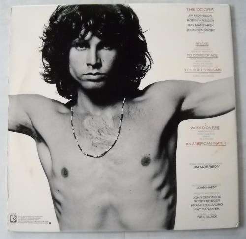 JIM MORRISON - AN AMERICAN PRAYER - LP - GATEFOLD - USA - EXC / EXC