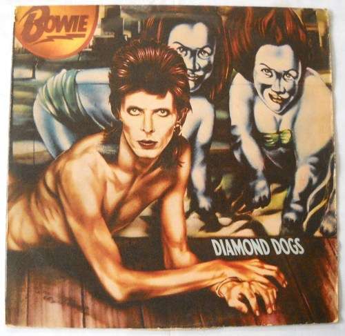DAVID BOWIE - DIAMOND DOGS - LP - SOUTH AFRICA - EXC / VG+