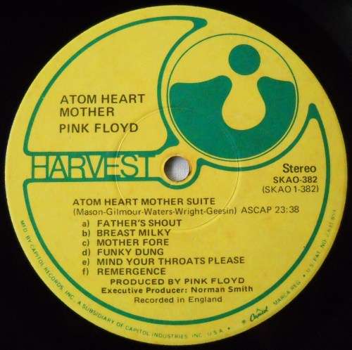 PINK FLOYD - ATOM HEART MOTHER - LP - GATEFOLD - USA - EXC / VG