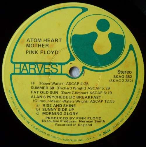 PINK FLOYD - ATOM HEART MOTHER - LP - GATEFOLD - USA - EXC / VG
