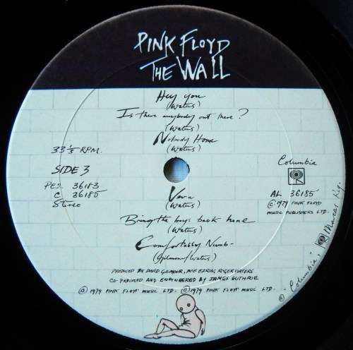 PINK FLOYD - THE WALL - DBL LP - GATEFOLD - USA - EXC / EXC