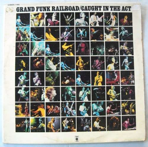 GRAND FUNK RAUKROAD- CAUGHT IN THE ACT - DBL LP - GATEFOLD - SOUTH AFRICA - VG / VG / VG+