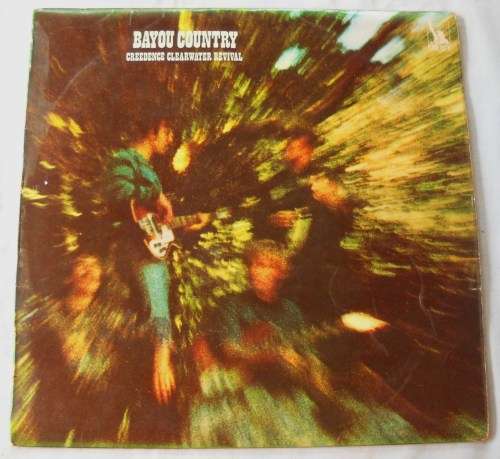 CREEDENCE CLEARWATER REVIVAL - BAYOU COUNTRY - LP - UK - VG / VG