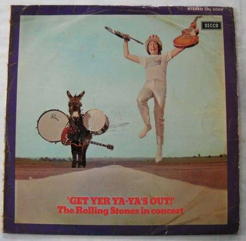 THE ROLLING STONES - GET YER YA - YA'S OUT  - LP - UK  - VG+ / VG