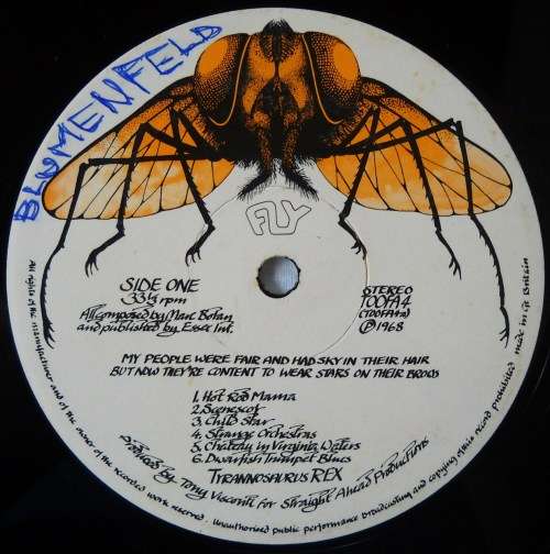 TYRANNOSAURUS REX - DBL LP- PROPHETS, SEERS & SAGES / MY PEOPLE WERE FAIR-G/FOLD- UK-EXC / EXC / VG