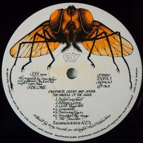 TYRANNOSAURUS REX - DBL LP- PROPHETS, SEERS & SAGES / MY PEOPLE WERE FAIR-G/FOLD- UK-EXC / EXC / VG