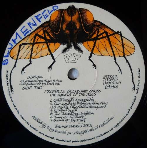 TYRANNOSAURUS REX - DBL LP- PROPHETS, SEERS & SAGES / MY PEOPLE WERE FAIR-G/FOLD- UK-EXC / EXC / VG