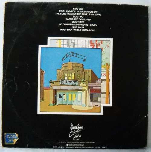LED ZEPPELIN - THE SONG REMAINS THE SAME - DBL LP - GATEFOLD - SOUTH AFRICA - VG / VG / VG