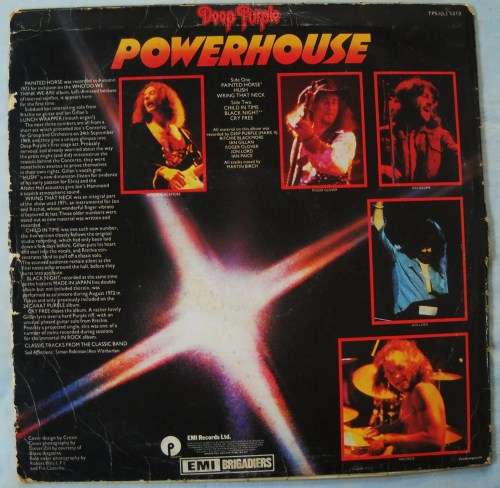 DEEP PURPLE - POWERHOUSE - LP - SOUTH AFRICA - VG+ / G