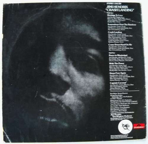 JIMI HENDRIX - CRASH LANDING - LP - GERMANY - VG+ / VG
