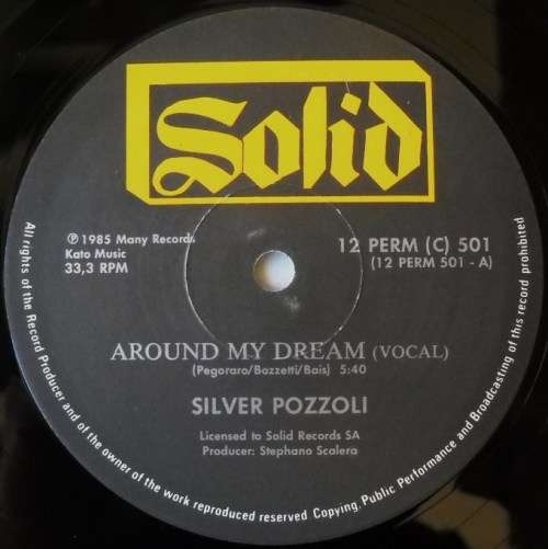 SILVER POZZOLI - AROUND MY DREAM - 12" MAXI - SOUTH AFRICA -  EXC / EXC IN SHRINK