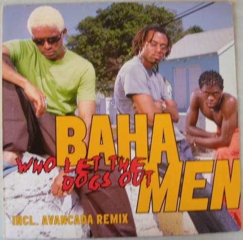 BAHA MEN - WHO LET THE DOGS OUT - 12" MAXI - GERMANY - EXC / EXC