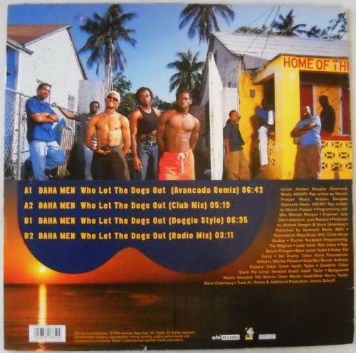 BAHA MEN - WHO LET THE DOGS OUT - 12" MAXI - GERMANY - EXC / EXC