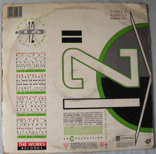 FUTURE DANCE CLASSIX PROGRAM 3 - DBL LP - SOUTH AFRICA - EXC / EXC / VG   GREEN VINYL