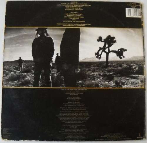 U2 - THE JOSHUA TREE - LP - SOUTH AFRICA - GATEFOLD - VG+ / G