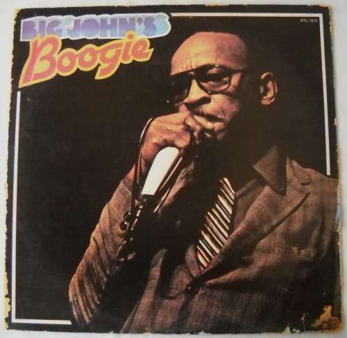 JOHN WRENCHER WITH EDDIE PLAYBOY TAYLOR - BIG JOHN'S BOOGIE - LP - SOUTH AFRICA - EXC / G