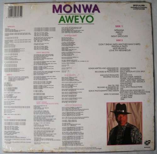 MONWA - AWEYO - LP - SOUTH AFRICA - MINT SEALED