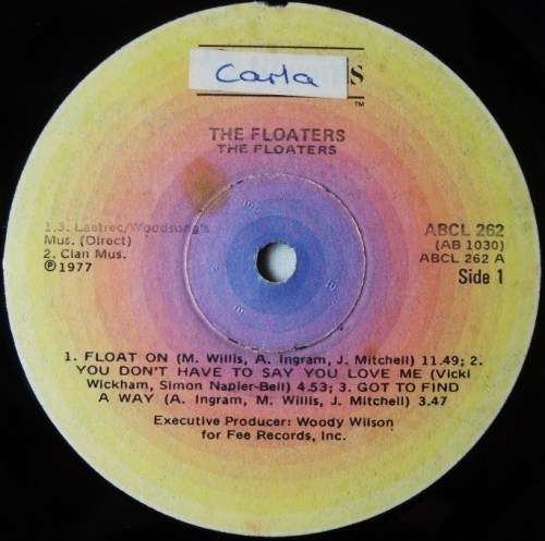 THE FLOATERS - THE FLOATERS - LP - SOUTH AFRICA - VG+ / VG