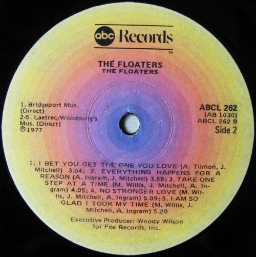 THE FLOATERS - THE FLOATERS - LP - SOUTH AFRICA - VG+ / VG