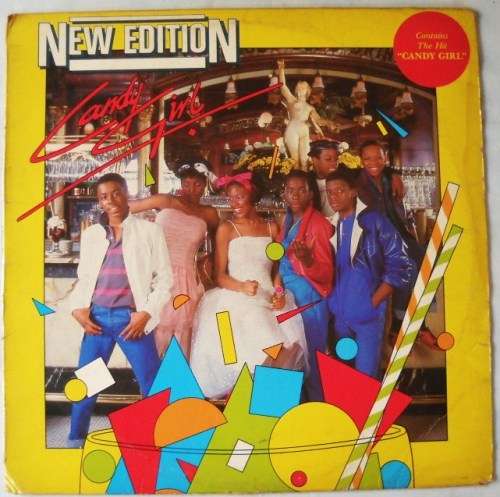 NEW EDITION - CANDY GIRL - LP - SOUTH AFRICA - EXC / VG