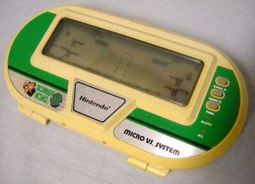 NINTENDO MICRO VS-DONKEY KONG III-GAME & WATCH-1984-EXCELLENT CONDITION