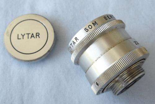 LYTAR SOM BERTHIOT 1:1.9 / f=13 MM CINE CAMERA LENS-EXCELLENT CONDITION-FOR 8 mm