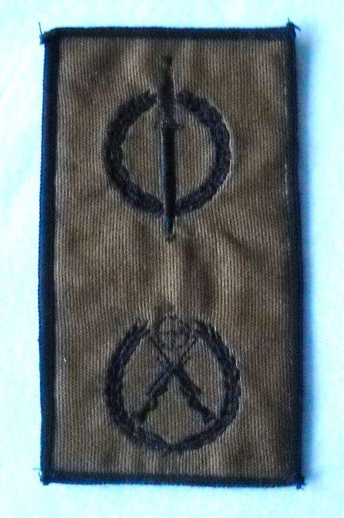 RECCE-COMBINED OPERATOR & SNIPER QUALIFICATION BADGE-PROPOSED & NEVER ADOPTED-EXCELLENT CONDITION