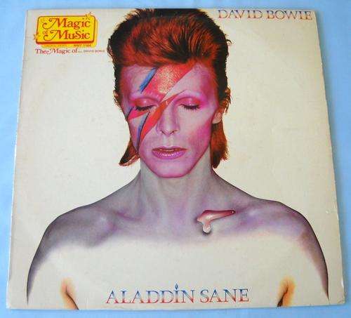ALADDIN SANE-DAVID BOWIE-LP-LOVELY CONDITION