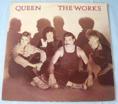 LP-QUEEN-THE WORKS-EXCELLENT VINYL