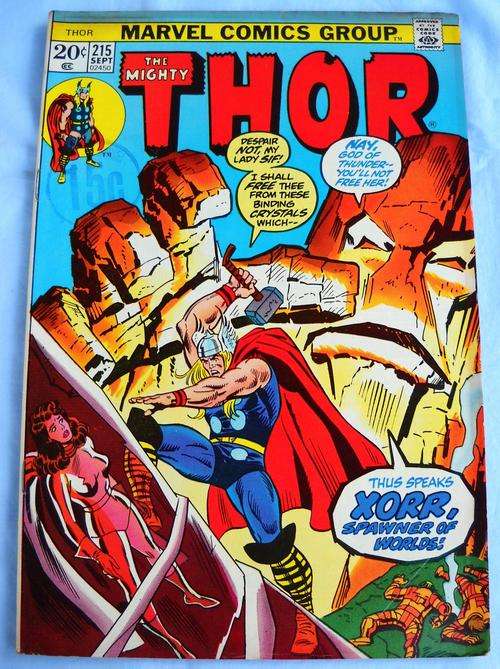 #215-FN/VF 7.0-MARVEL COMICS-1973-THE MIGHTY THOR