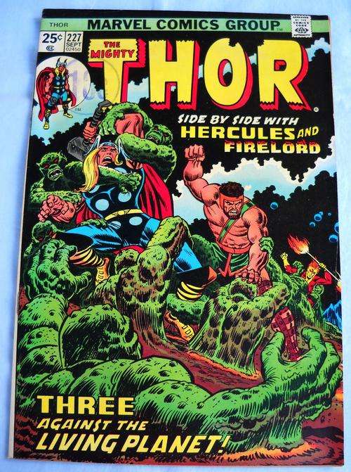 MARVEL COMICS-1974-#227-FN/VF 7.0-THE MIGHTY THOR