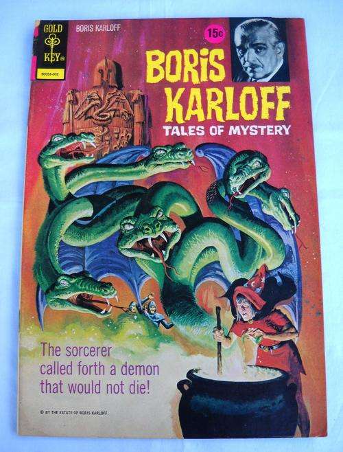 GOLD KEY COMICS-BORIS KARLOFF TALES OF MYSTERY-1973-#45-FN 6.5
