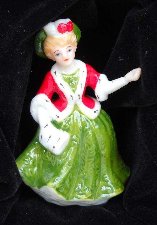 #M225 "YULETIDE MEMORIES" ROYAL DOULTON MINIATURE LADIES-MINT IN BOX
