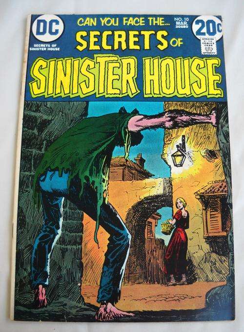1973-SECRETS OF SINISTER HOUSE-DC COMICS-#10-FN/VF-7.0