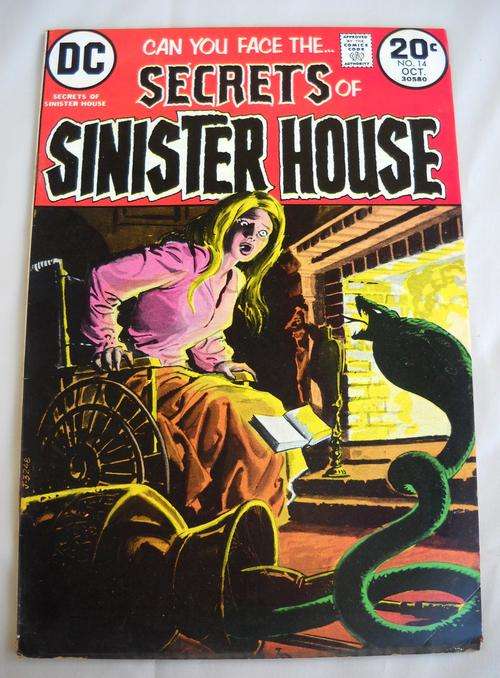 DC COMICS-1973-SECRETS OF SINISTER HOUSE-#14-FN/VF 7.0