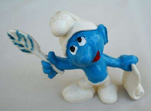 SMURF-SCRIBE-PEYO-EXCELLENT CONDITION