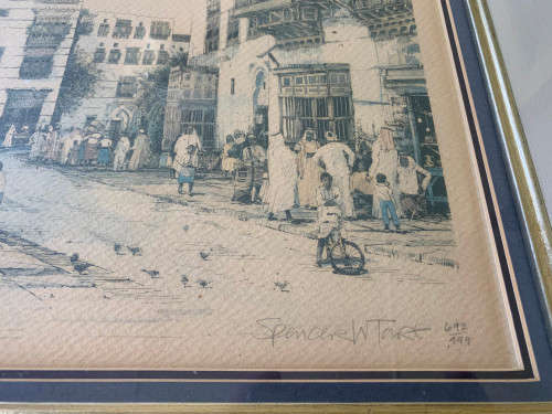 TWO Signed and Numbered Spencer Tart Prints 40 x 34cm