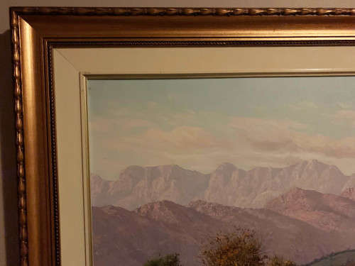 CASEY VAN DER LEEK - BEAUTIFUL LARGE OIL