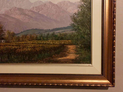 CASEY VAN DER LEEK - BEAUTIFUL LARGE OIL