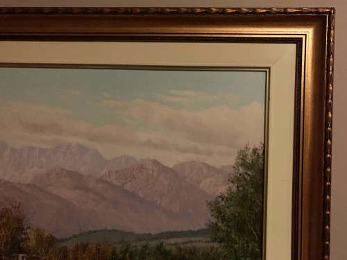 CASEY VAN DER LEEK - BEAUTIFUL LARGE OIL