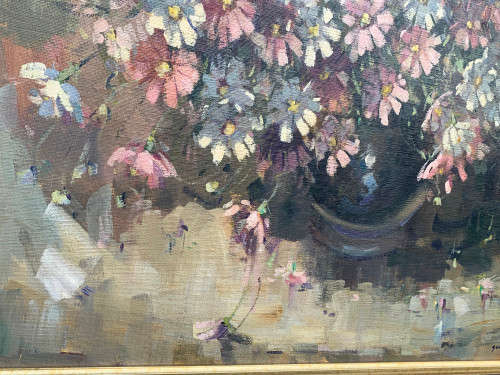 Gian Piero Garizio - MAGNIFICENT FLOWERS! 75x60cm!
