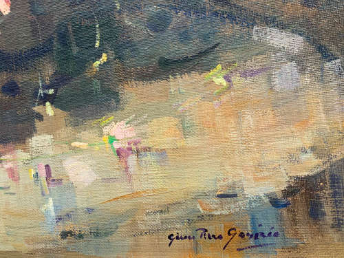 Gian Piero Garizio - MAGNIFICENT FLOWERS! 75x60cm!