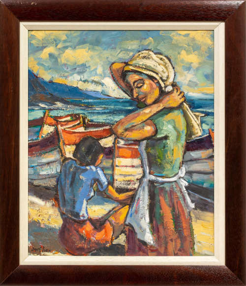 DANTE RUBEN - Bringing home the catch - beautiful work!