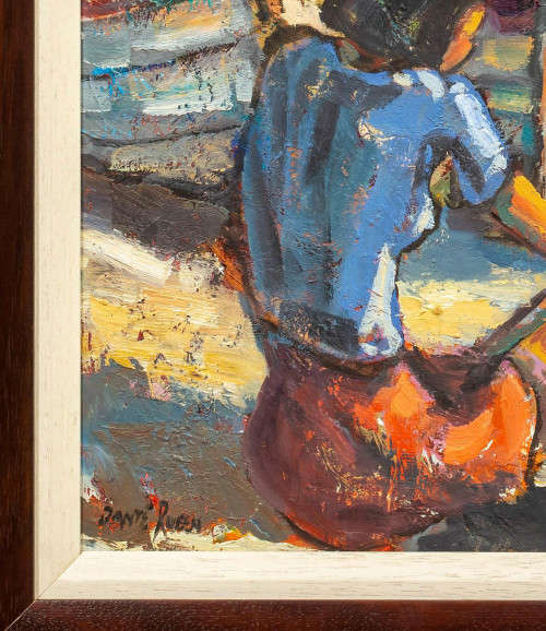 DANTE RUBEN - Bringing home the catch - beautiful work!